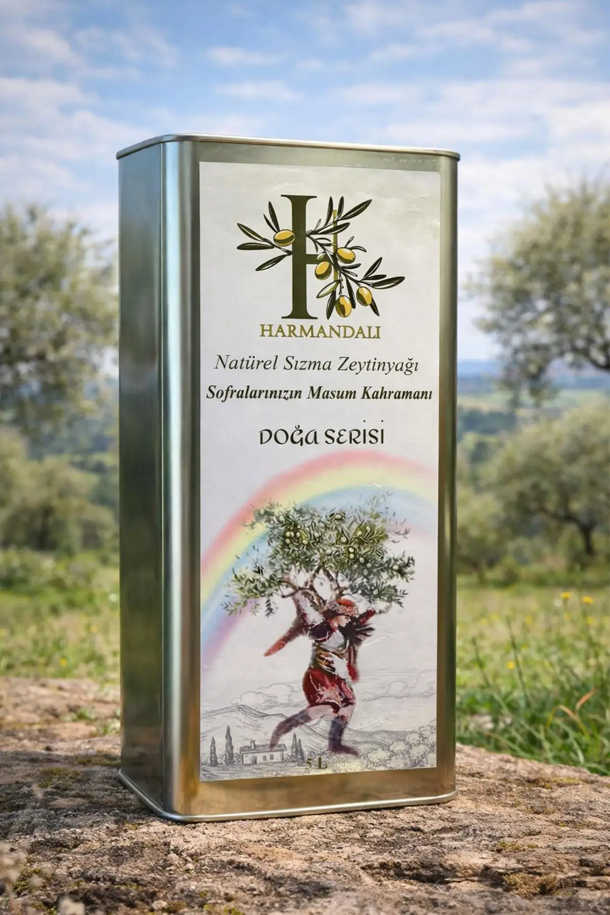 NATÜREL SIZMA ZEYTİNYAĞI DOĞA SERİSİ 5 LT 